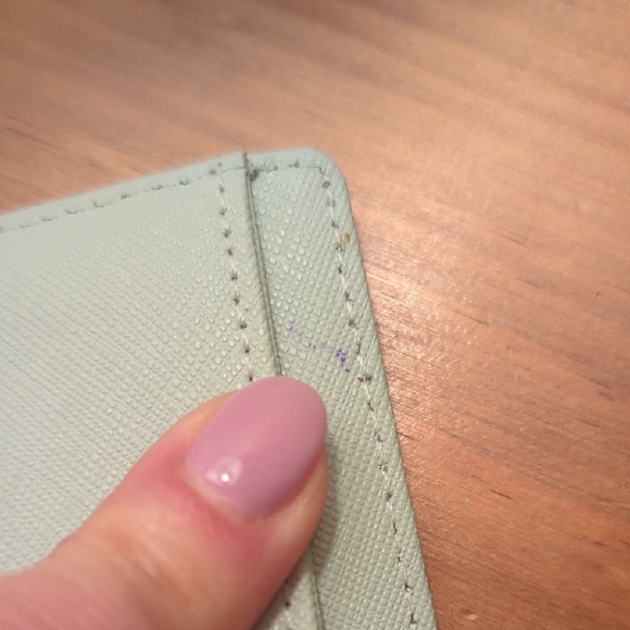 Kate Spade Pink and Gray Car Design Wallet - Picture 8 of 10